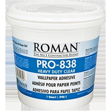 Roman Pro-838 Quart Hd Adhesive - Clear 17104113147